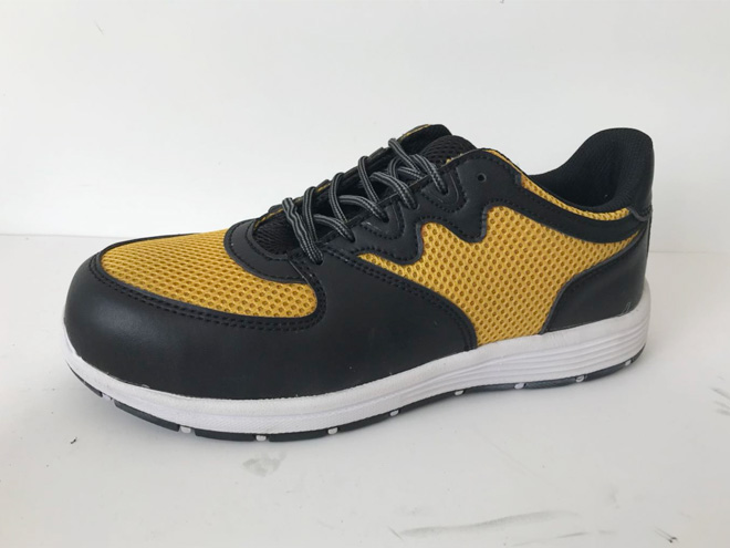 Light weight steel toe brand name safety shoes