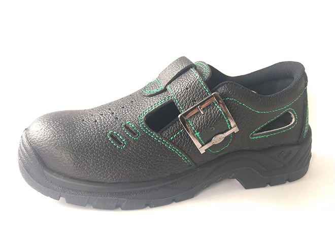 Hot Selling Good Price Leather Summer Safety Shoes for Construction